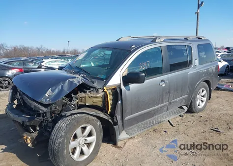 2015 Nissan Armada Platinum/Sl/Sv z USA, uszkodzony, nr VIN 5N1AA0NC5FN611461